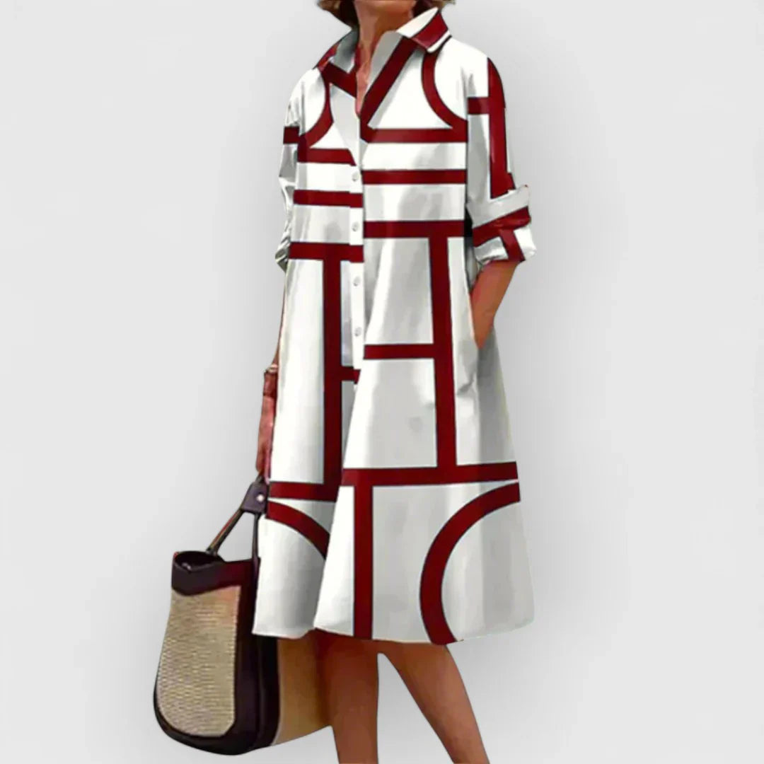 Jane | Premium Robe à pois