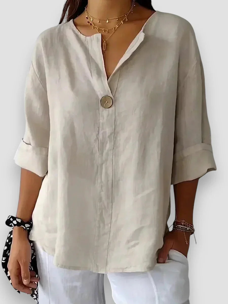 Tessa – Style Minimaliste et Confort Quotidien Chemise