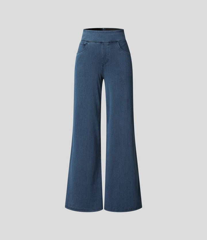 Evie | Pantalon confortable à taille haute et élastique