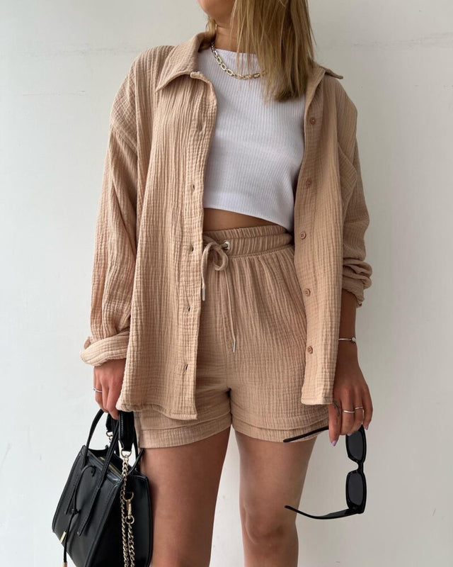 Stefanie™ | Ensemble décontracté en coton