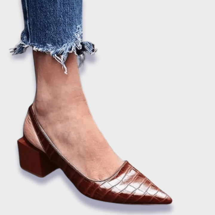 Heidi | Pompes Orthopédiques en Similicuir de Première Gualité