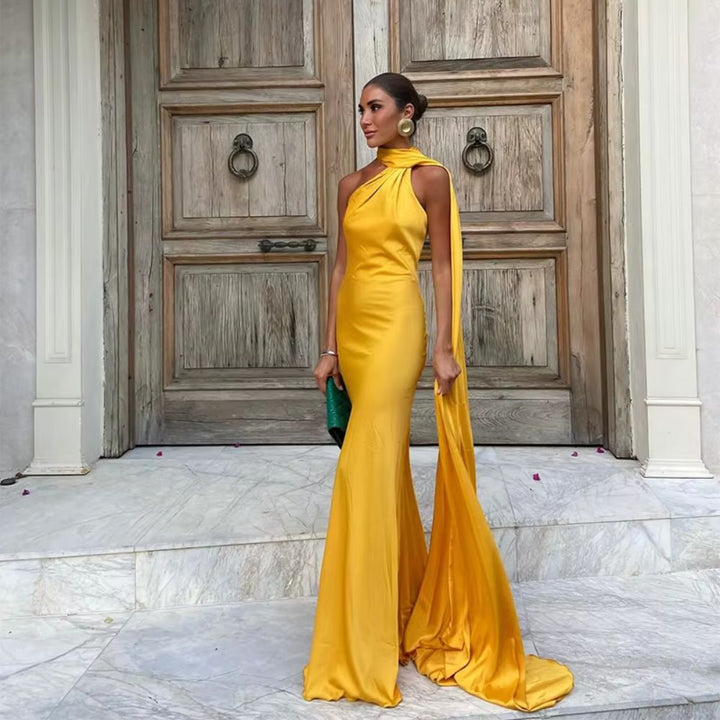 Corinne | Robe longue élégante