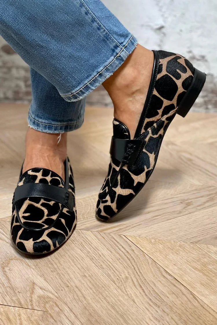Nora™ — Mocassins à Imprimé Audacieux