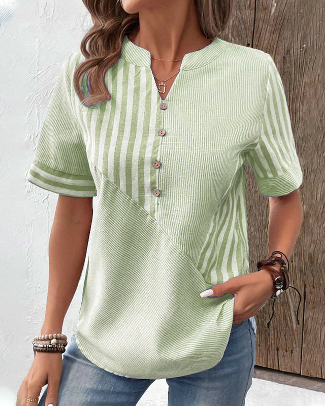 Ava | Blouse rayée élégante