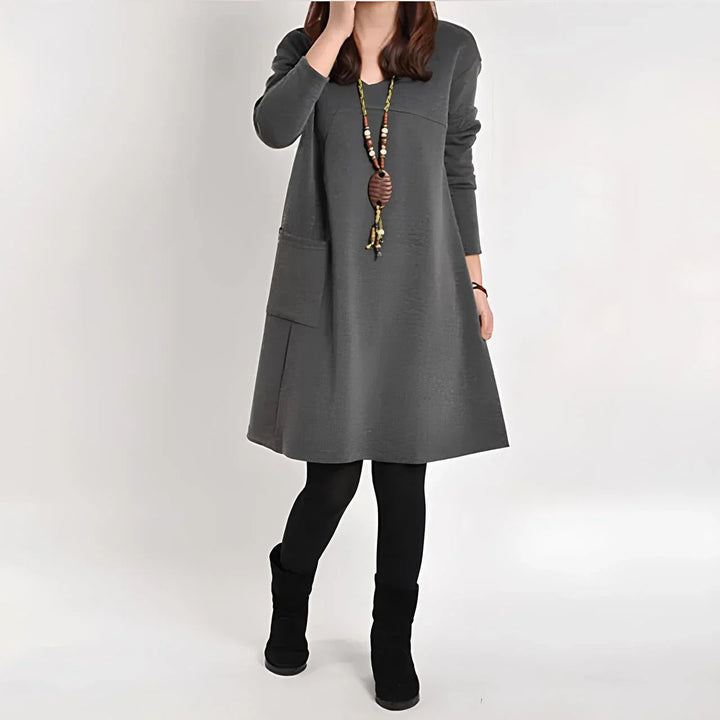 Karoline™ - Robe élégante avec une seule poche