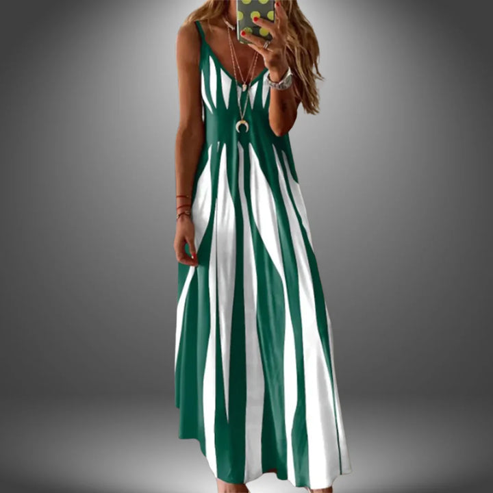 Angela | Robe longue décontractée faite à la main