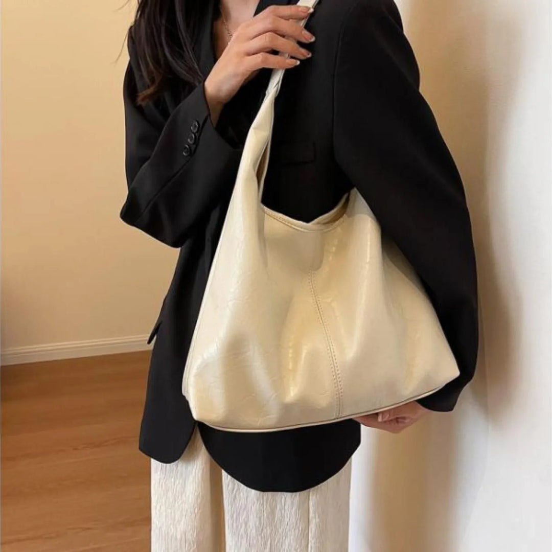 Womenbag Olive | Sac À Provisions En Cuir