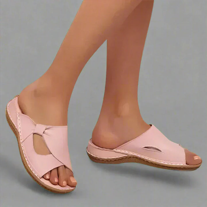 Yvonne | Sandales Orthopédiques en Cuir Premium