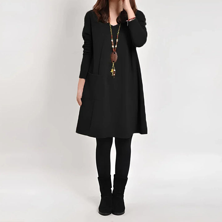 Karoline™ - Robe élégante avec une seule poche