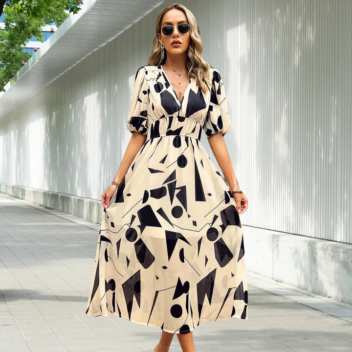 Leona | Robe midi intemporelle