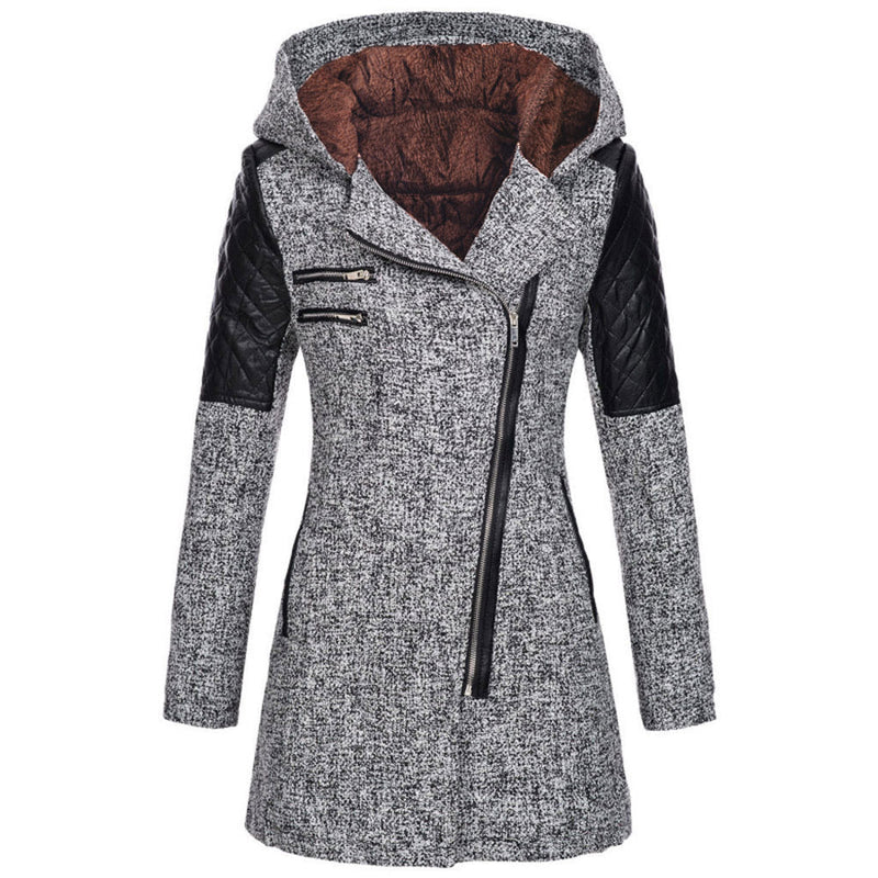 Veste d'hiver à coupe flatteuse pour femmes
