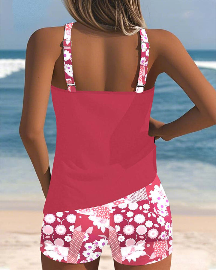 Maritta – Maillot de bain imprimé en lin