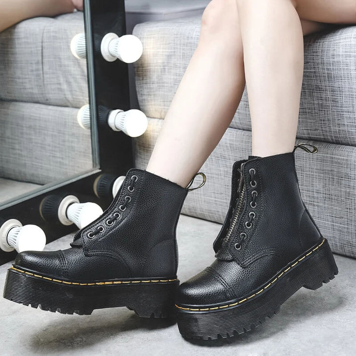 Daisy | Bottes élégantes à fermeture éclair