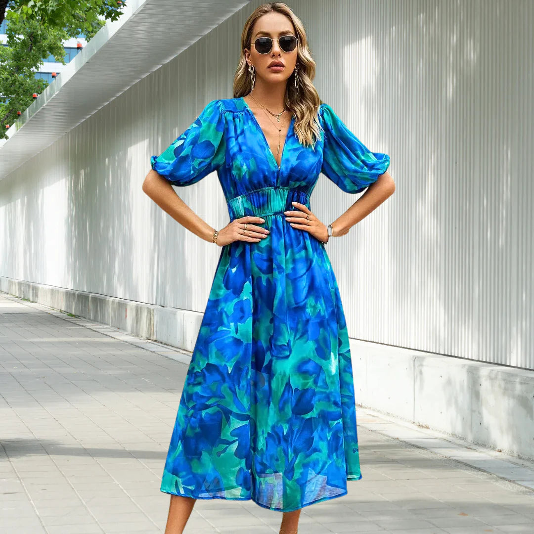 Leona | Robe midi intemporelle