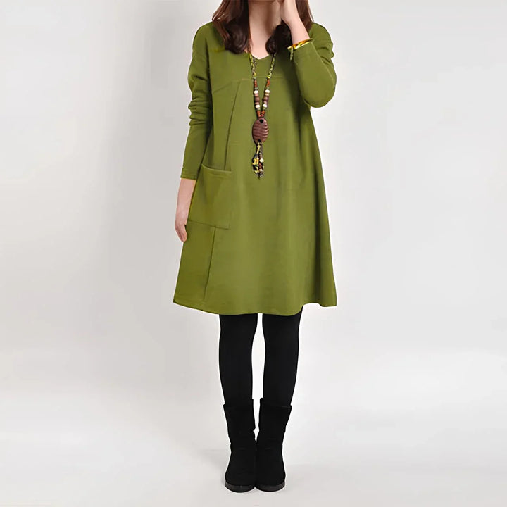 Karoline™ - Robe élégante avec une seule poche