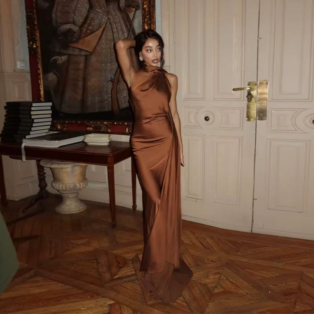Corinne | Robe longue élégante