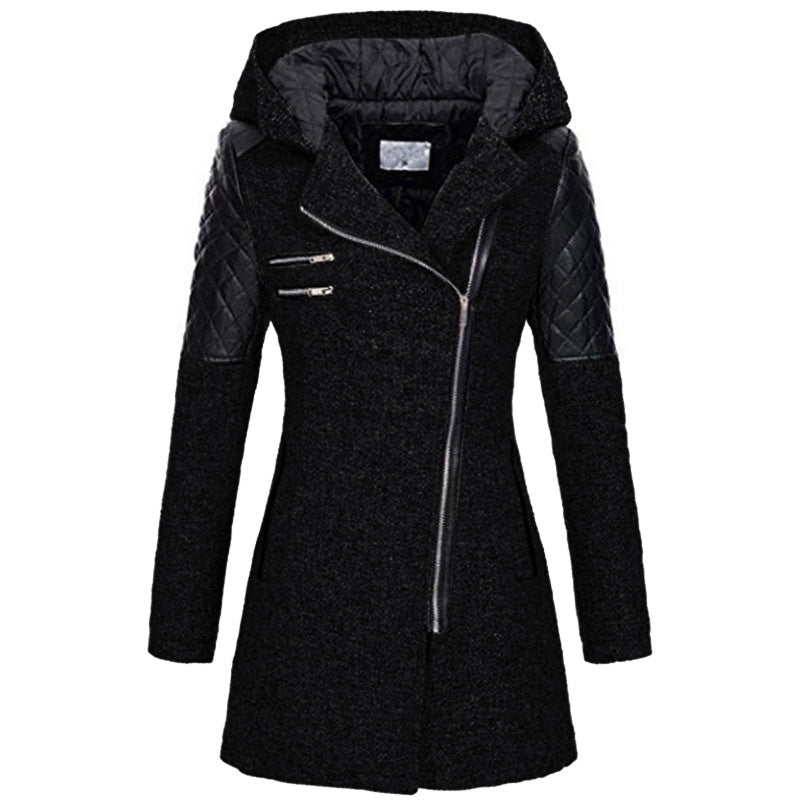 Veste d'hiver à coupe flatteuse pour femmes