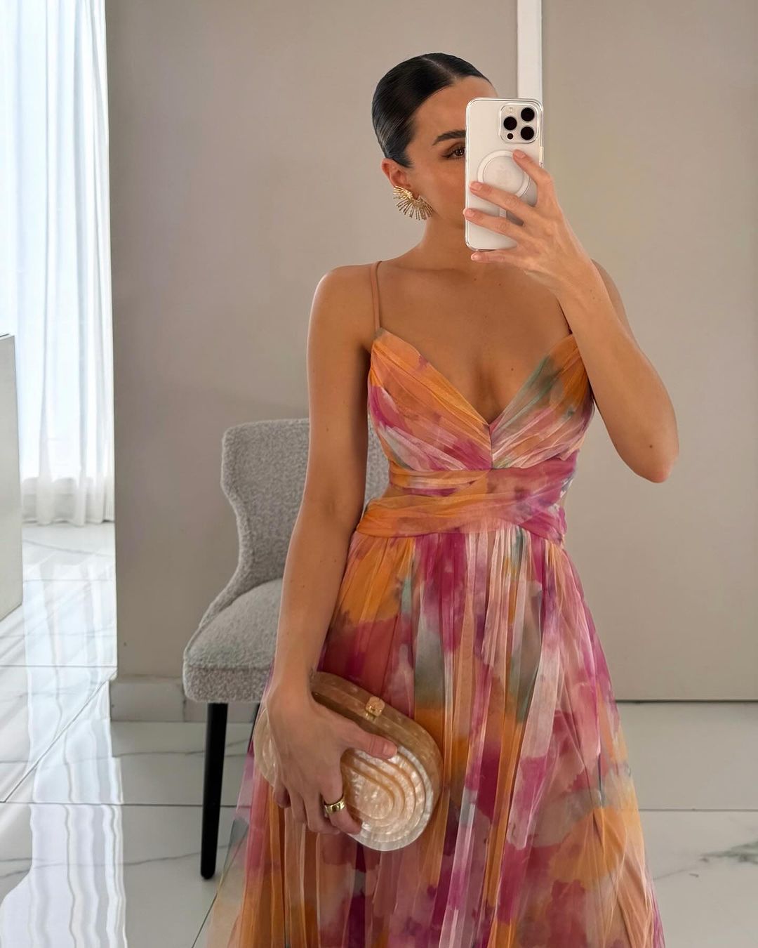 Frostine™ | Robe longue fleurie et romantique