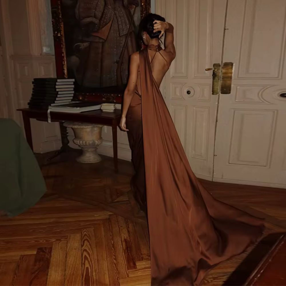 Corinne | Robe longue élégante
