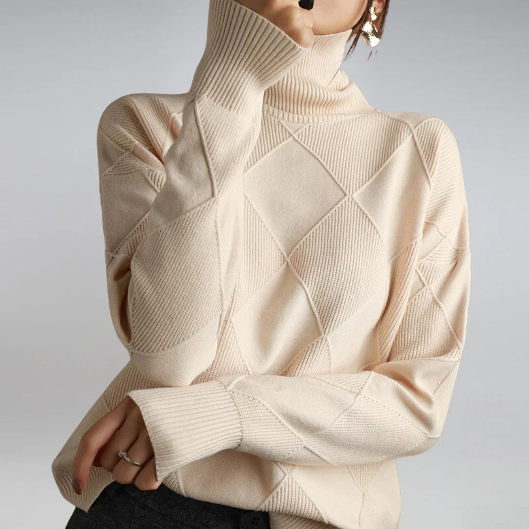 Arabella™ | Col roulé sophistiqué