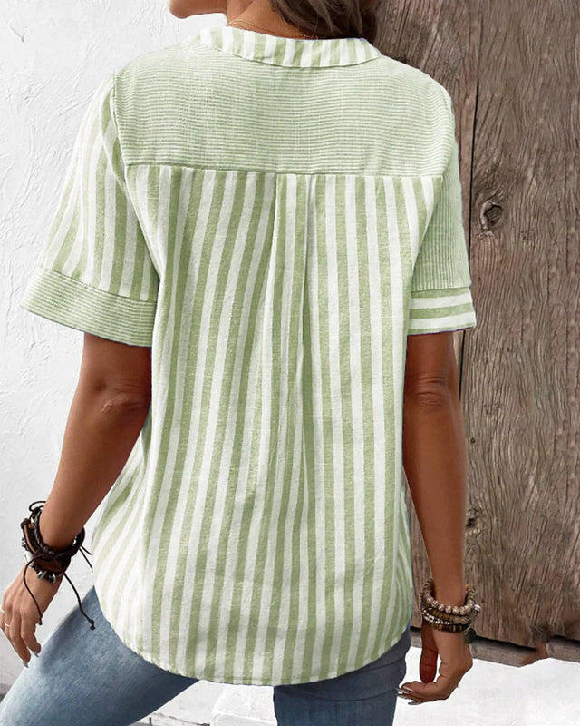 Ava | Blouse rayée élégante