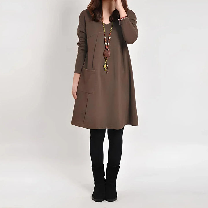 Karoline™ - Robe élégante avec une seule poche