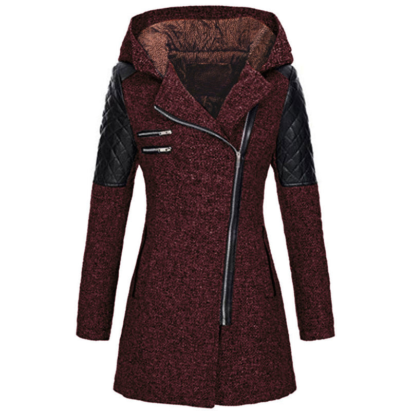 Veste d'hiver à coupe flatteuse pour femmes