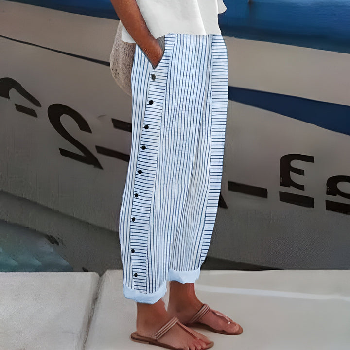 Sandrine™ | Pantalon en lin