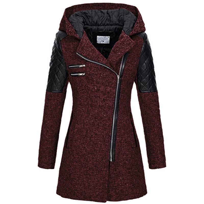 Veste d'hiver à coupe flatteuse pour femmes