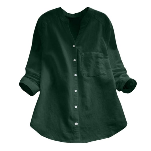Avia™ - Chemise décontractée en coton lin