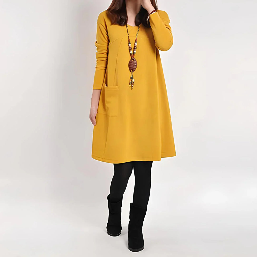 Karoline™ - Robe élégante avec une seule poche