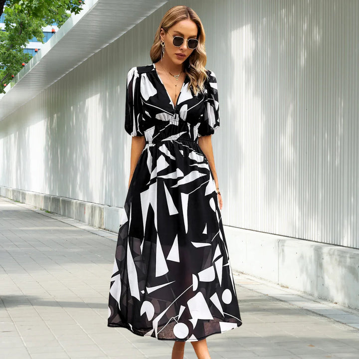 Leona | Robe midi intemporelle