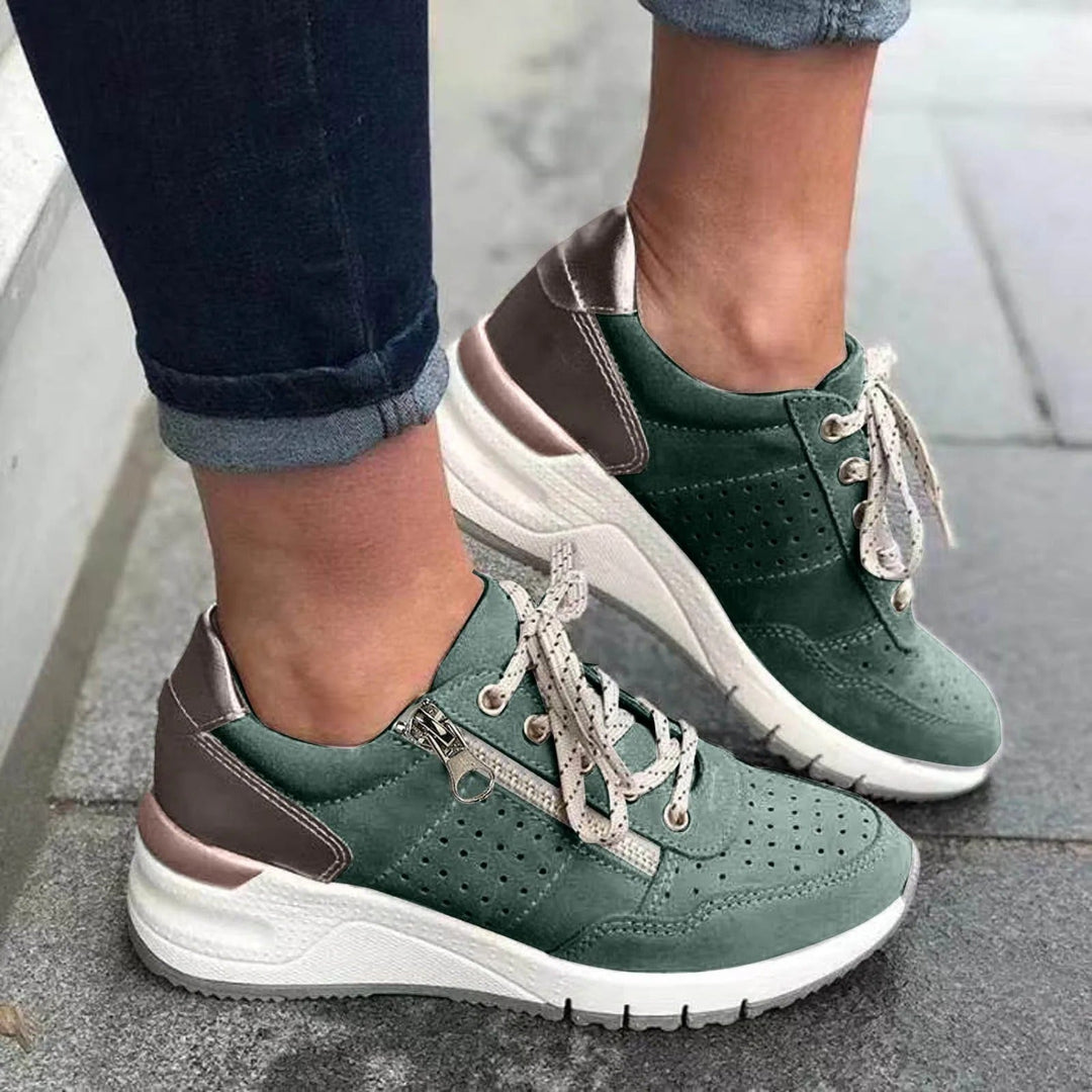 Grace | Chaussures décontractées à lacets à semelle épaisse
