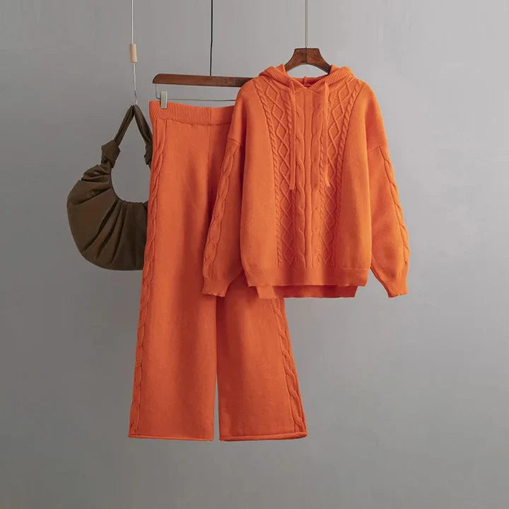 ROSALINDA | Ensemble super confortable en tricot surdimensionné