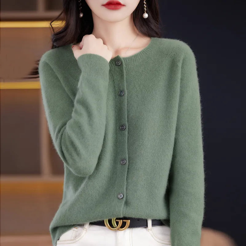 Annika - Cardigan doux, chaud et élégant