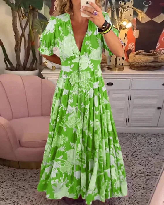 Eliora - Robe longue élégante et ajustable