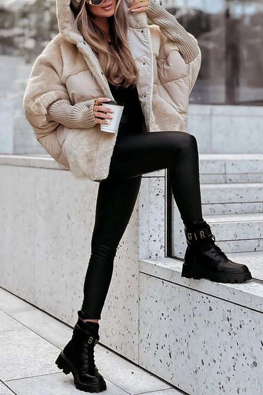 Marisa – Veste d'Hiver Multicolore et Élégante