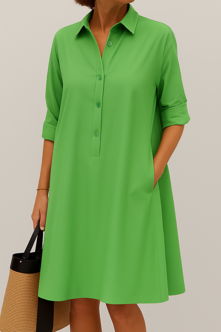 Eloïse – Robe chemise à boutons