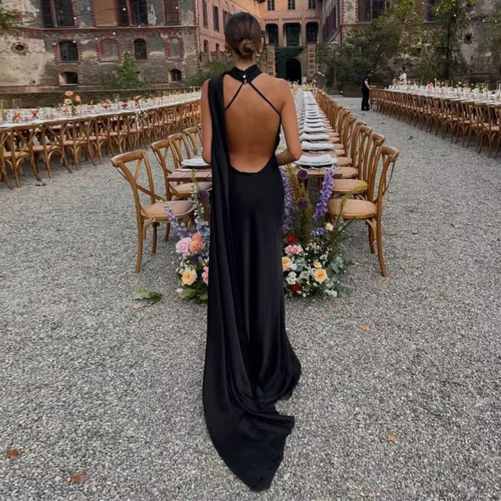 Corinne | Robe longue élégante
