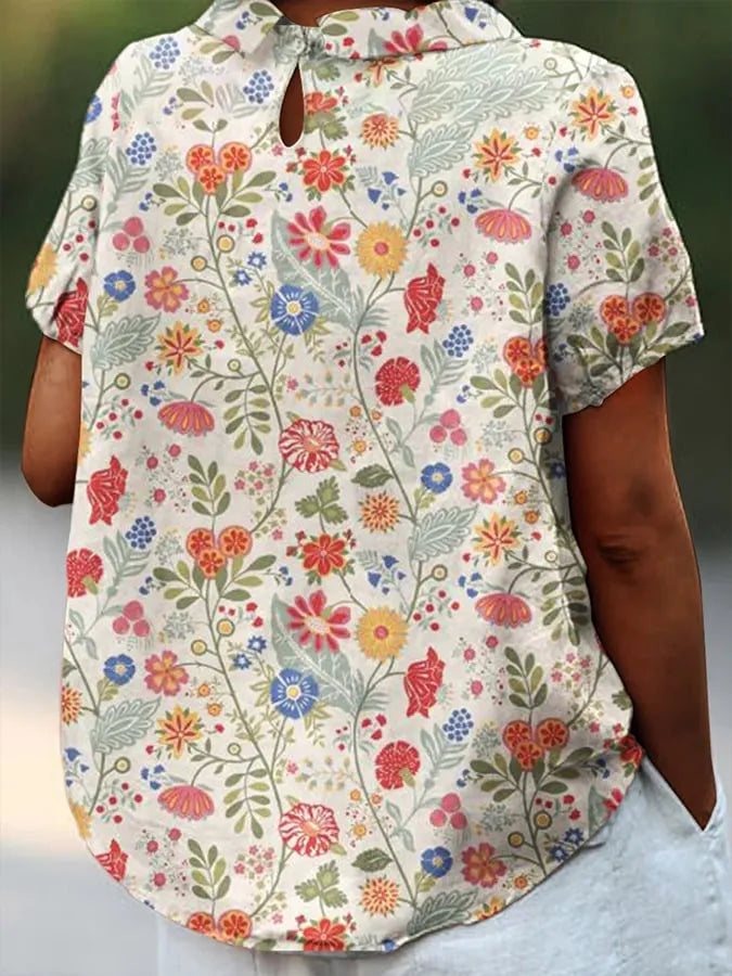 KARLA™ | BLOUSE FLORALE ÉLÉGANTE