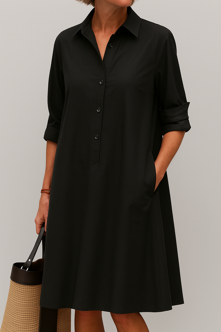 Eloïse – Robe chemise à boutons
