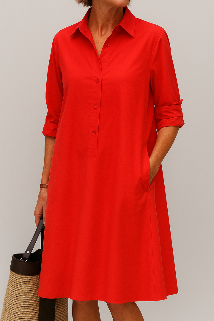 Eloïse – Robe chemise à boutons