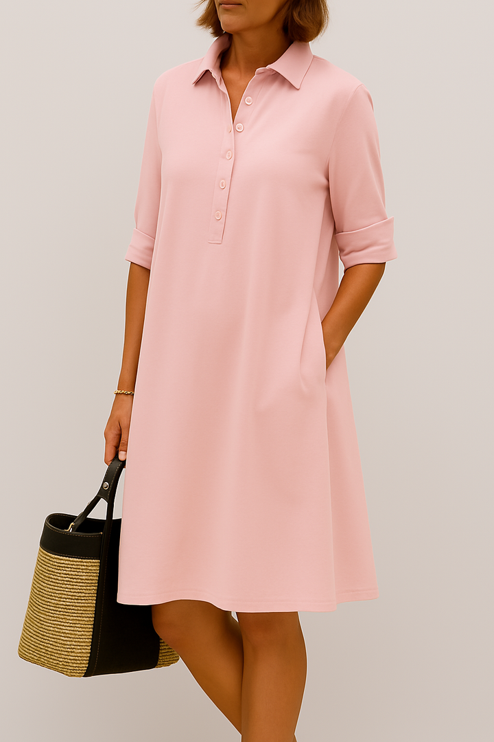 Eloïse – Robe chemise à boutons