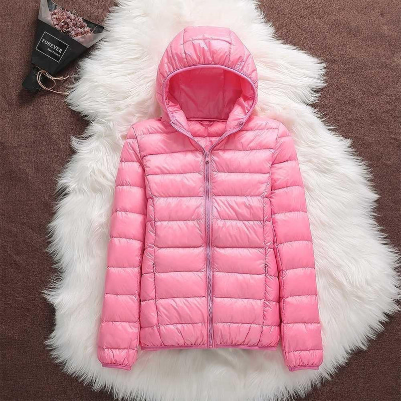 North - Nouvelle veste imperméable avec duvet de canard blanc