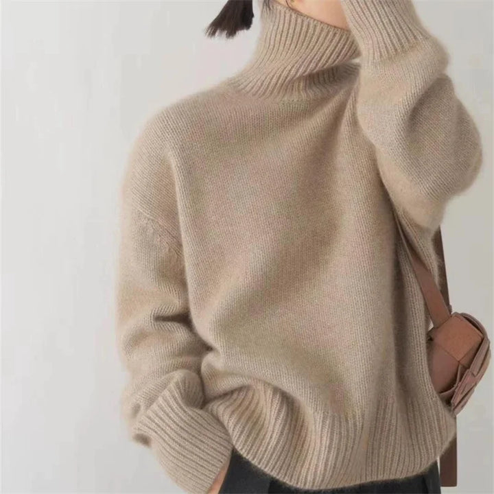 Maya - Pull à col roulé doux