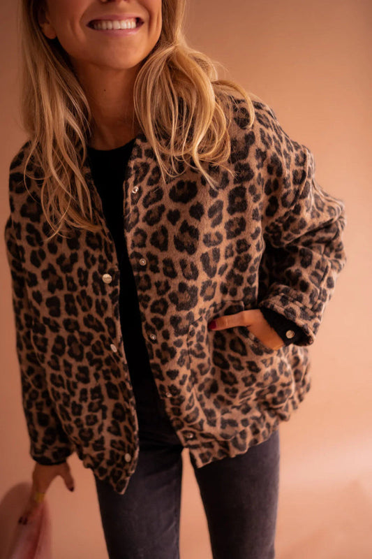 Élodie™ | Veste léopard