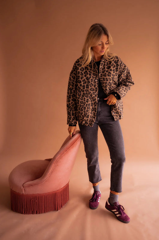 Élodie™ | Veste léopard