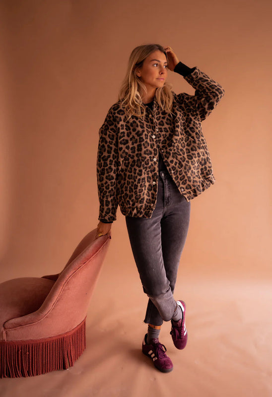Élodie™ | Veste léopard