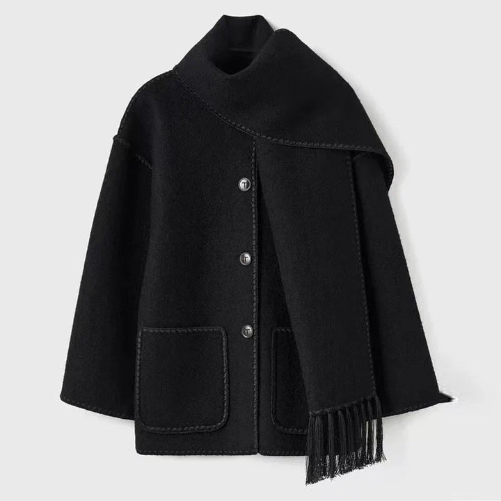 Viona™ | Veste cape en laine douillette