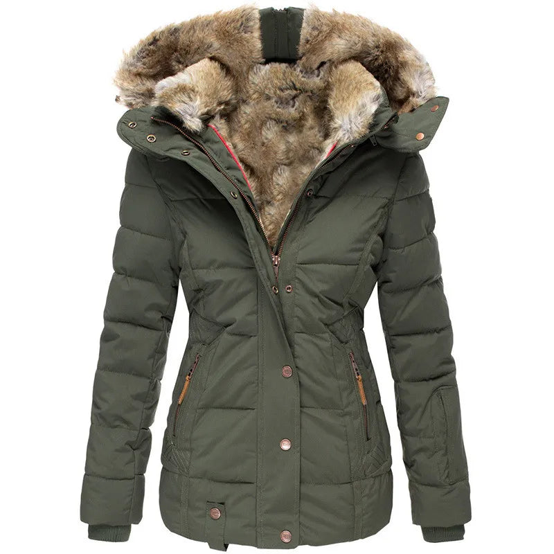 Aurora™ | Manteau d'hiver avec doublure en fausse fourrure
